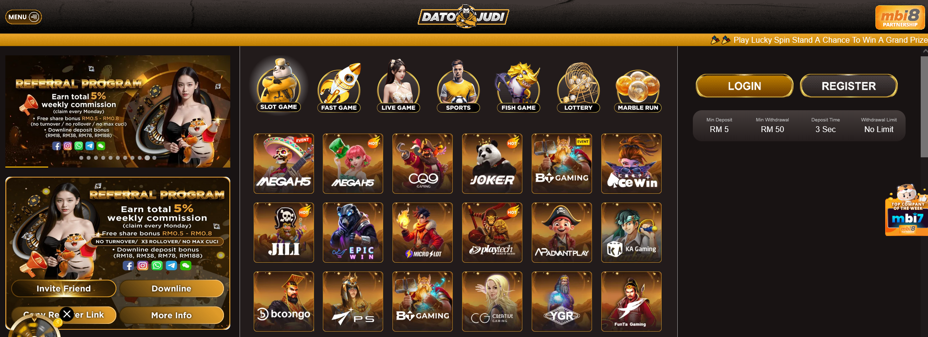 datojudi home casino