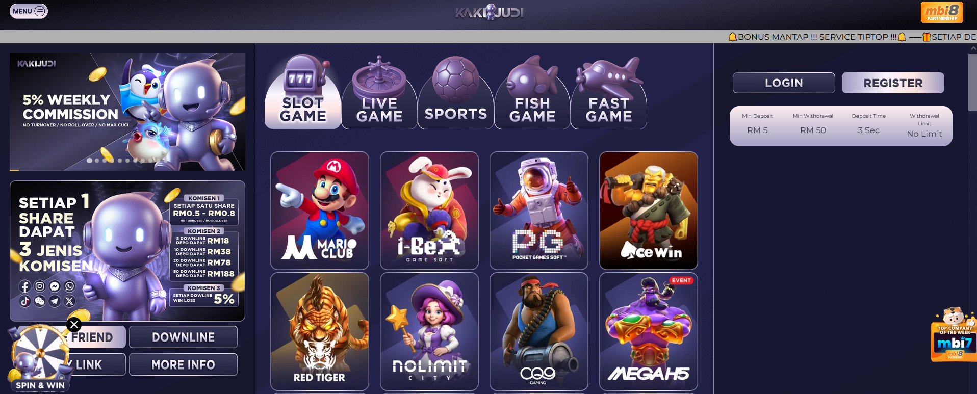 kakijudi home casino