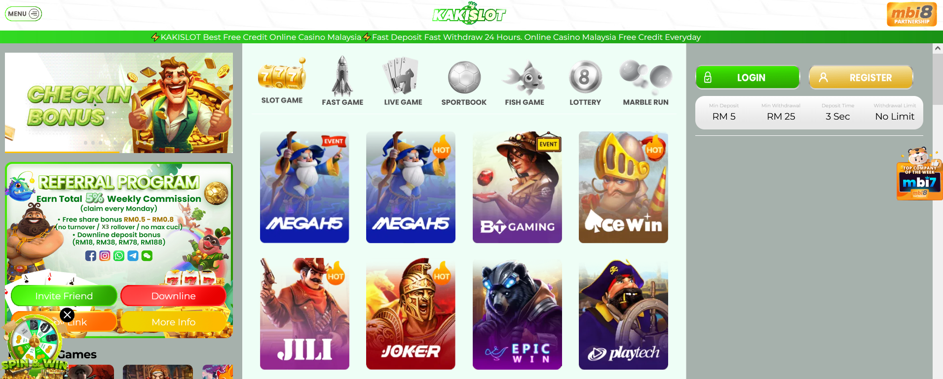 kakislot home casino